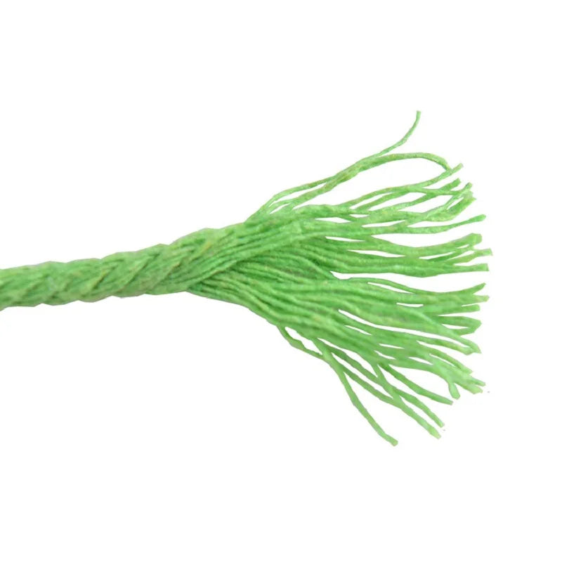 corde macramé coton torsadé mm décoration artisanale rustique fait main textile maison