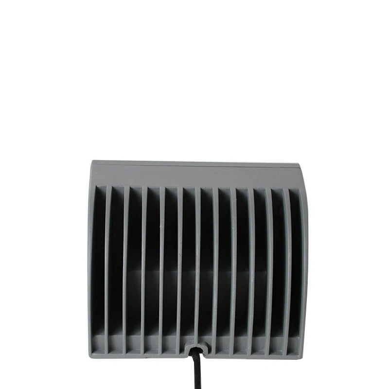 projecteur led extérieur gris aluminium ip67 moderne puissant mur câble noir fixe