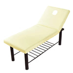 lit massage pliable moderne pieds solides coussin amovible couleur rose blanc gris clair marron