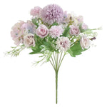 bouquet fleurs artificielles rose clair blanc bleu vert decoration maison classique romantiqueintérieurévénementmariage