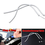 ruban led blanc moderne adhésif connecteurs électriques 12v 5w 300lm journée lumière voiture rénovation