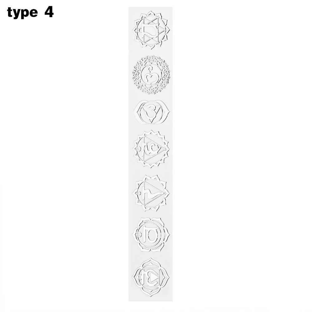 sticker decoratif geometrique or argent adhhesif moderne abstrait variété formes différentes taille