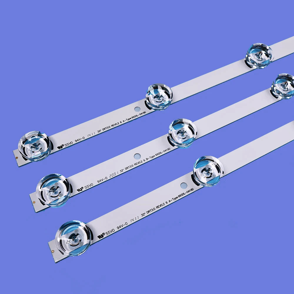 ruban led blanc moderne 590mm 6leds adhésif nouvelle certification