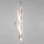 lampe murale moderne blanc ondulé fixée 220V LED 20+luminaires chambre salon