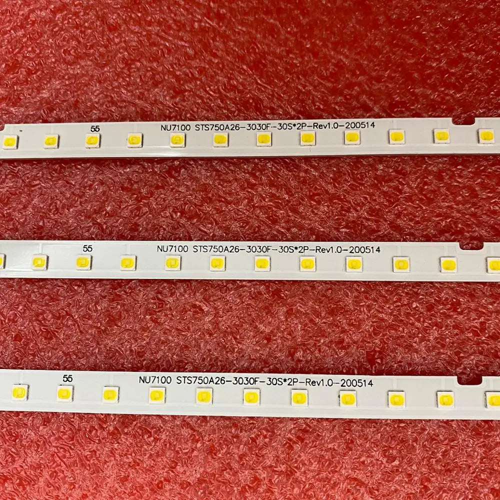 bande led blanche points lumineux modernes connecteurs 75nu 75ru