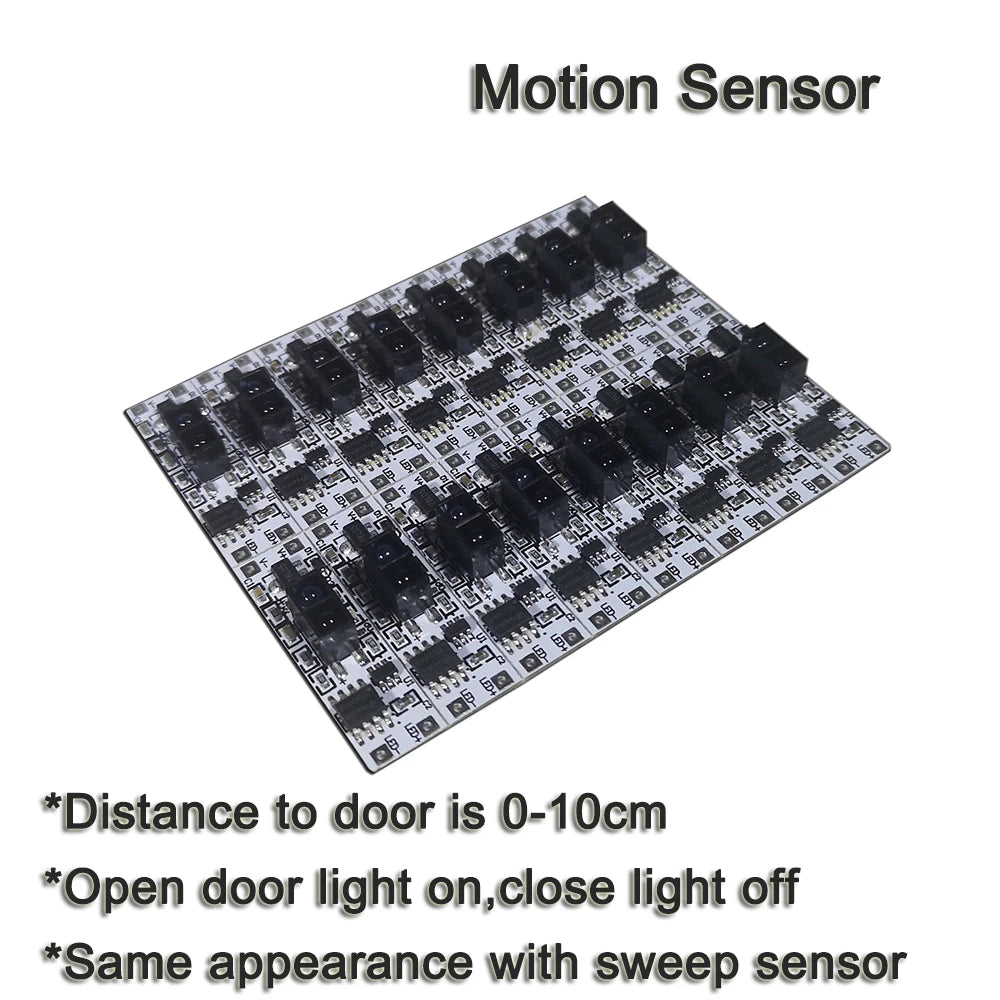 capteurs mouvement détecteurs infrarouge noir blanc gris technologique moderne 37x15.5mm 9.5x5mm dimmable tactile