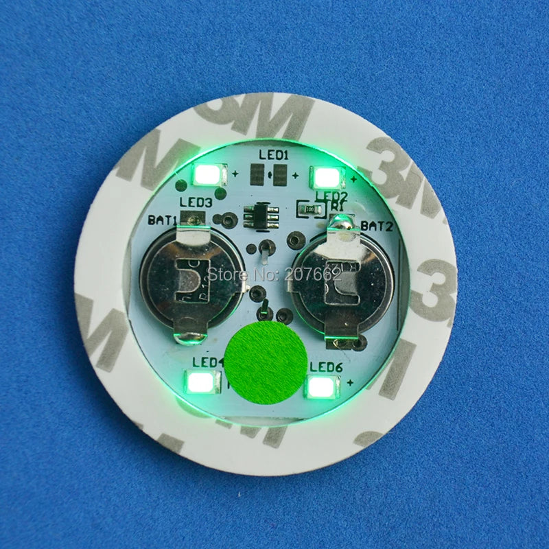 sous verres led camouflage moderne adhésifs diodes couleur blanc rouge bleu vert mariage halloween