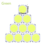 LED COB 3W 5W orange blanc jaune 22x24mm modernes puissantes