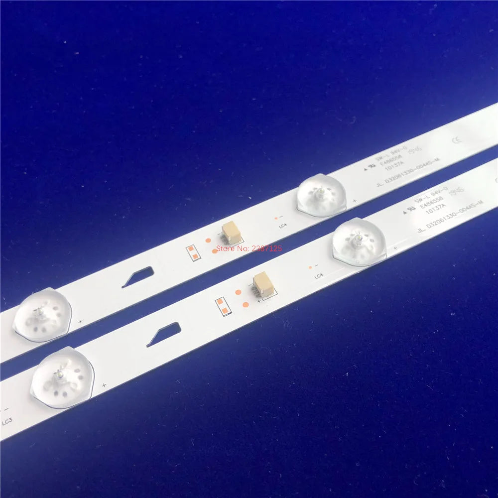 bande led blanc 554mm adhésif 6leds 3v industrielle moderne 3w fluxlumineuxabs