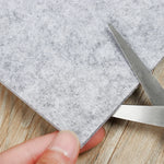 feutre adhésif antislip protège sol 3mm 5mm blanc gris noir simple