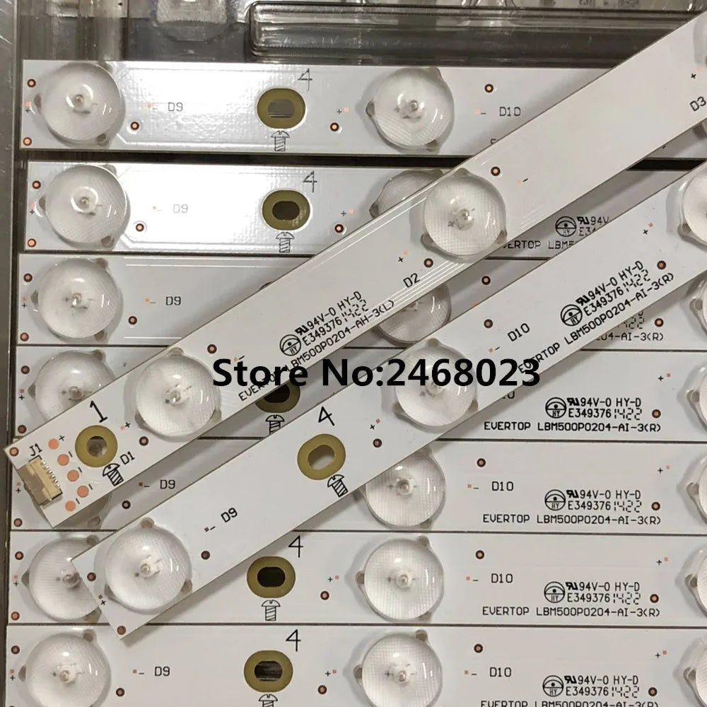 bande led blanche ronde translucent moderne connecteurs codes qr série