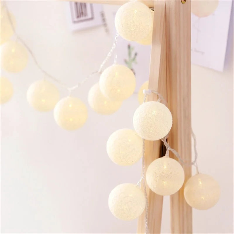 Guirlande lumineuse suspendue pour décoration de mariage