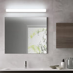 lampe salle bains éclairage blanc moderne fixe mur 220v led 55cm aluminium