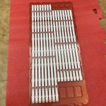 bandes led blanc marron connecteurs étiquettes codes qr moderne fonctionnel aluminium sans câble
