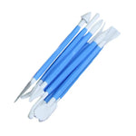 outils douille fondant cake sculpting modélisation sucre décorations diy baking jaune blanc ergonomiques cake