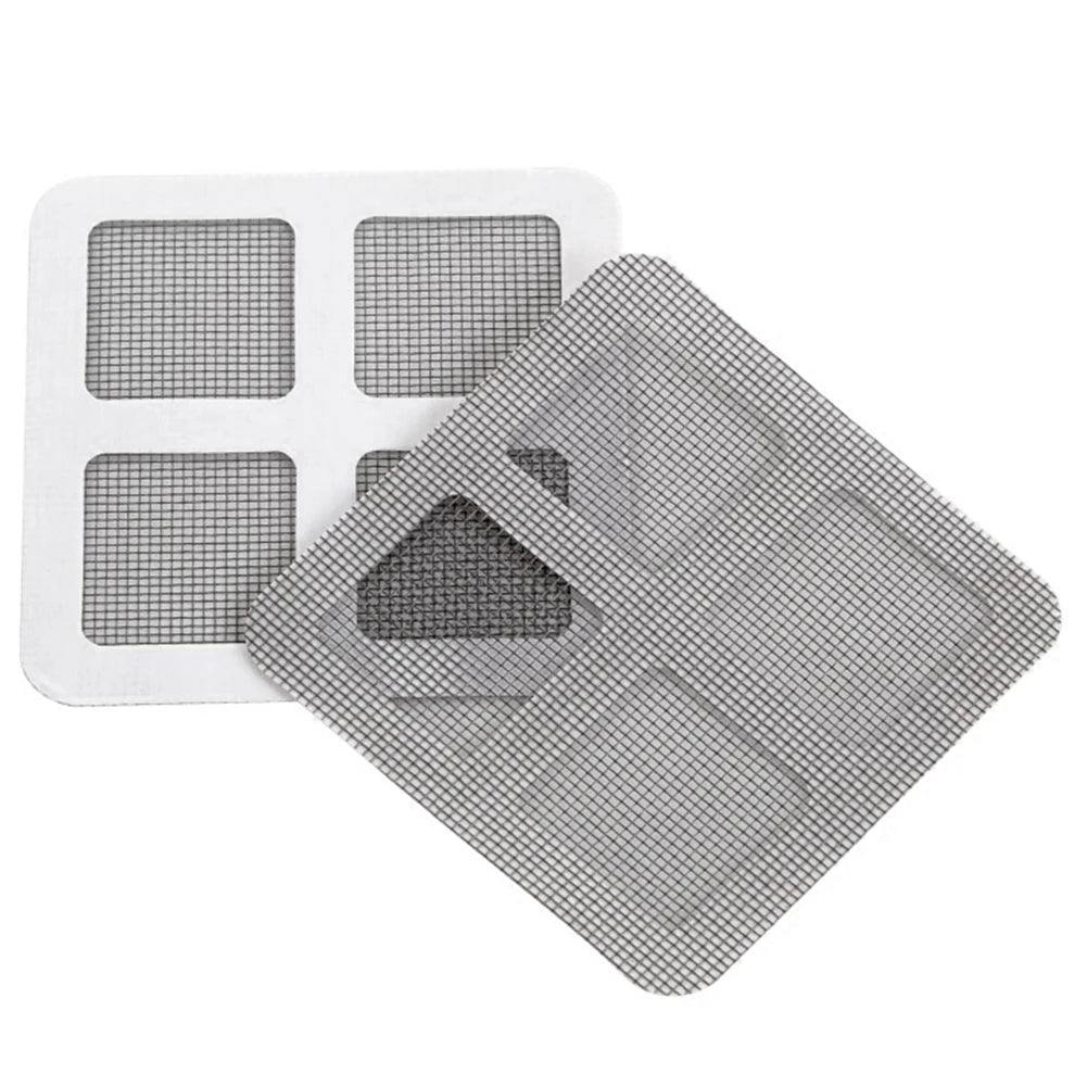 filet anti insectes adhésifs polyester opaque moderne noir blanc gris maille fine fenêtre porte