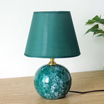 Abat-jour en tissu artisanal de la lampe de chevet
