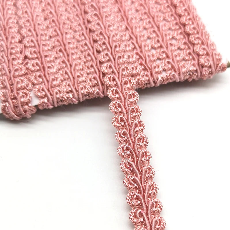 ruban dentelle motif floral couleur rose bleu violet classique yards polyester coton echangement mariage