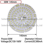 plaque led moderne 50w 70w 100w blanc diodes smd5730 pcb driver aluminium