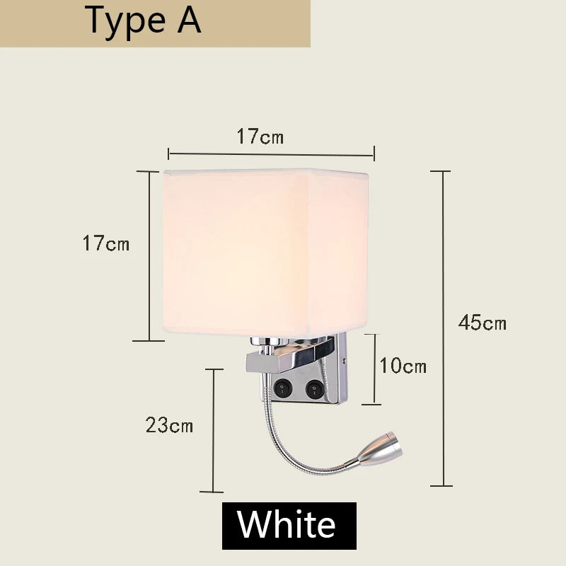 lampe murale moderne toile lin noir beige interrupteur usb 249 2000 lumens chambre cuisine