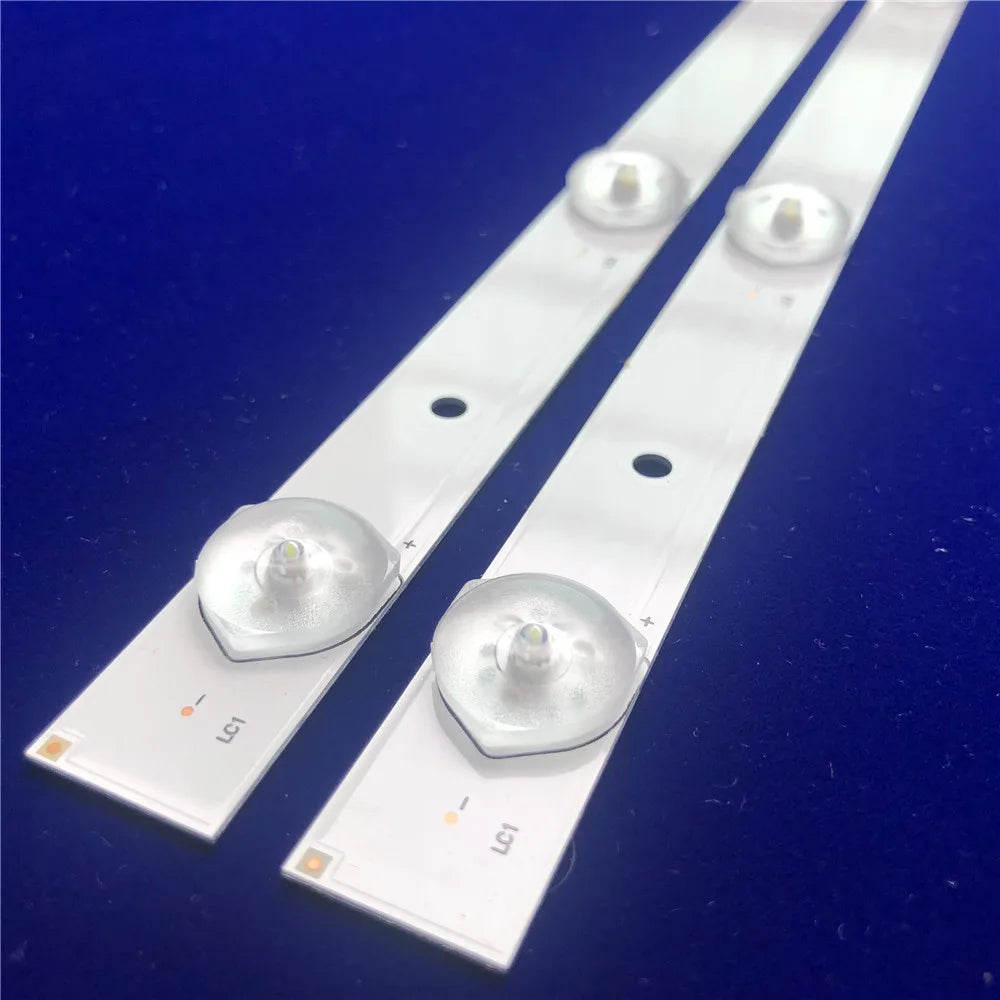 bande led blanc 554mm adhésif 6leds 3v industrielle moderne 3w fluxlumineuxabs