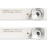 ruban led blanc 570mm ampoules 3v moderne connecteurs électriques nouveau