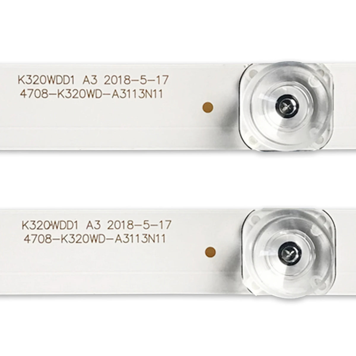 ruban led blanc 570mm ampoules 3v moderne connecteurs électriques nouveau