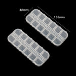 boîtes rangement bijoux transparentes modernes 24 compartiments clips pratiques écologiques