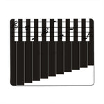 tapis souris caoutchouc notes musicales piano noir blanc durable minimaliste moderne
