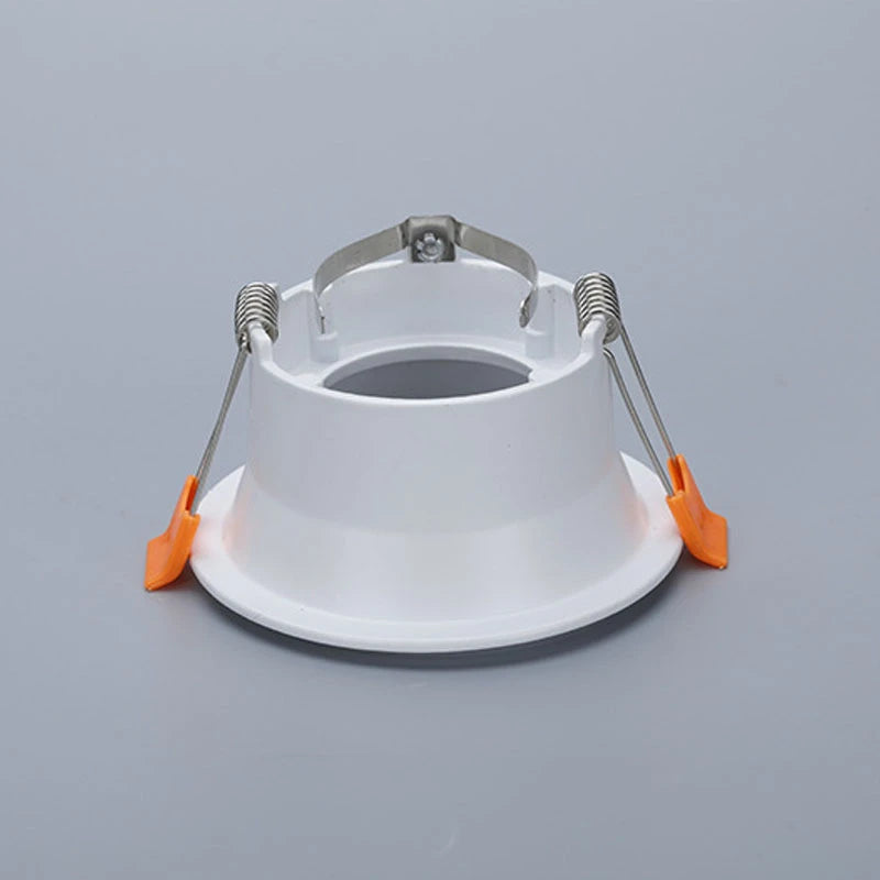 Downlight spot led blanc moderne base aluminium facile clips métalliques opaques 86mm 40mm