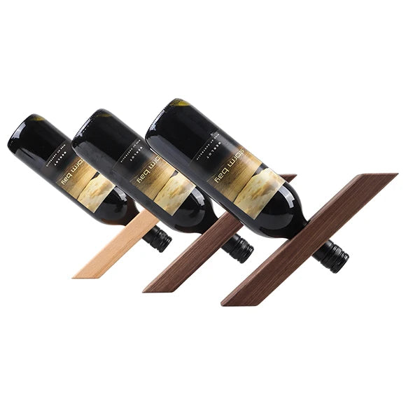 support bouteilles bois naturel moderne bouteille vin verre texture bois japonais