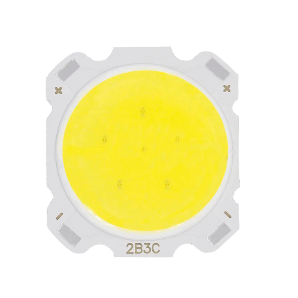 lumineuses led cob 10w 5w 3w 7w 24mm 3000k 4000k 6500k 10pcs modernes blanches