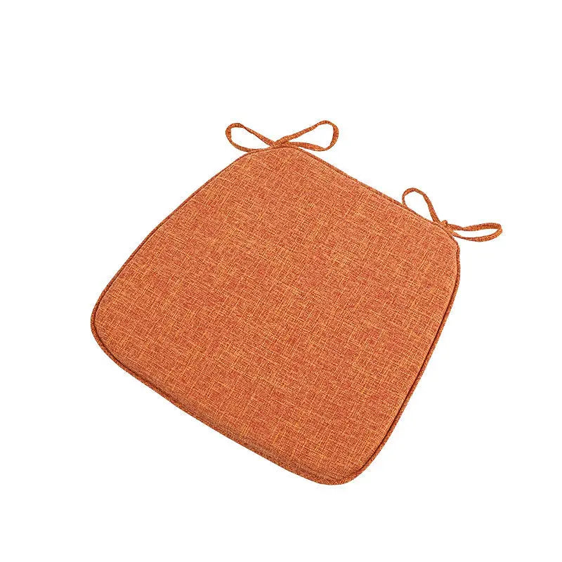 coussin chaise carré lin tissé moderne antidérapant siège salle manger