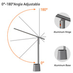 lampe moderne led réglable 3000k 6000k sans ombre angle inclinable minimaliste