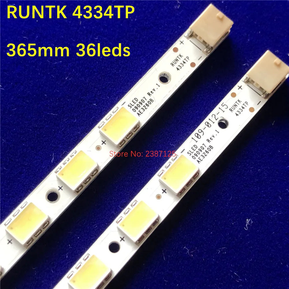ruban led blanc 365mm 36 diodes 3w led moderne connecteur souder