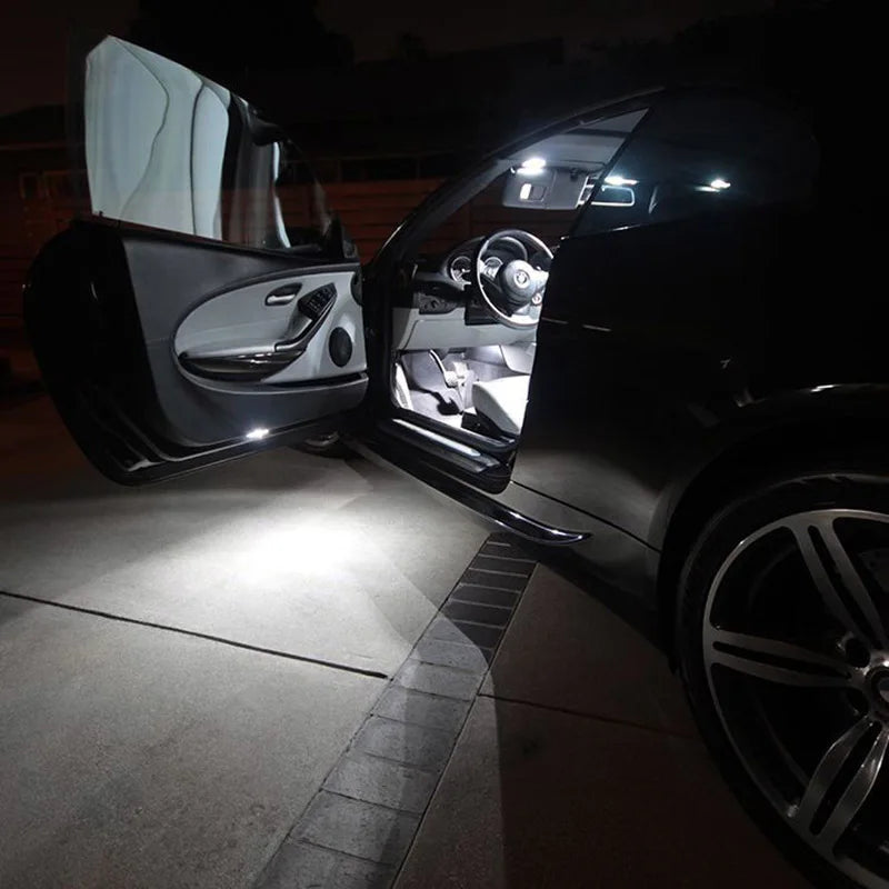 ampoules led lecture voiture skoda rapid blanc modernes clips fixations outil dépose