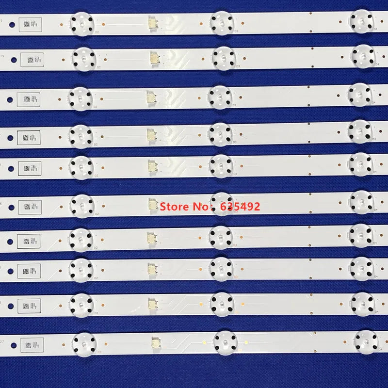 bandes led blancs modernes decoration professionnelle flux lumineux faible autonome