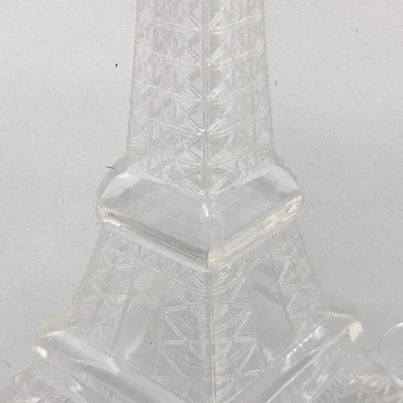 moule chocolat tour eiffel transparent deco pâtisserie oolits dorés fixations pâtisserie française
