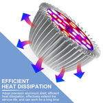 lampe croissance plantes led blanc rouge violet forme diamant moderne 50w 80w 100w e27