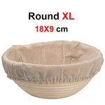panier pain rotin naturel traditionnel tissu doux fermentation baguette ovale round respectueux environnement