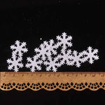 feutre flocons neige blanc non tissé scrapbooking décoration artisanat bricolage fêtes noël appliques 10