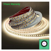 Bande LED CCT 5m 600LED haute CRI 95 pour chambre - Blanc froid, chaud, naturel | Ombre Interieur