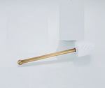 brosse wc or élégante support brillant moderne porte brosse céramique fixations