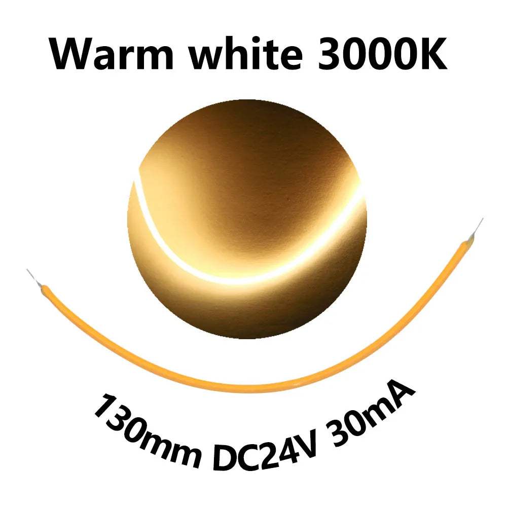 décoration led flexible 130mm jaune rouge vert bleu blanc moderne minimaliste
