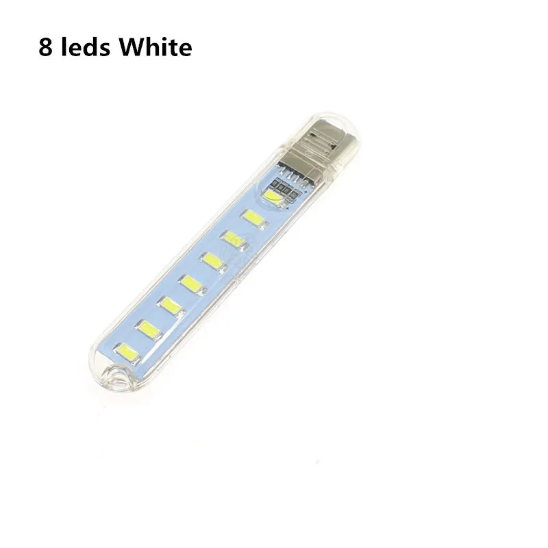 lampe led rechargeable 10 leds blanc moderne flexo usb portable camping