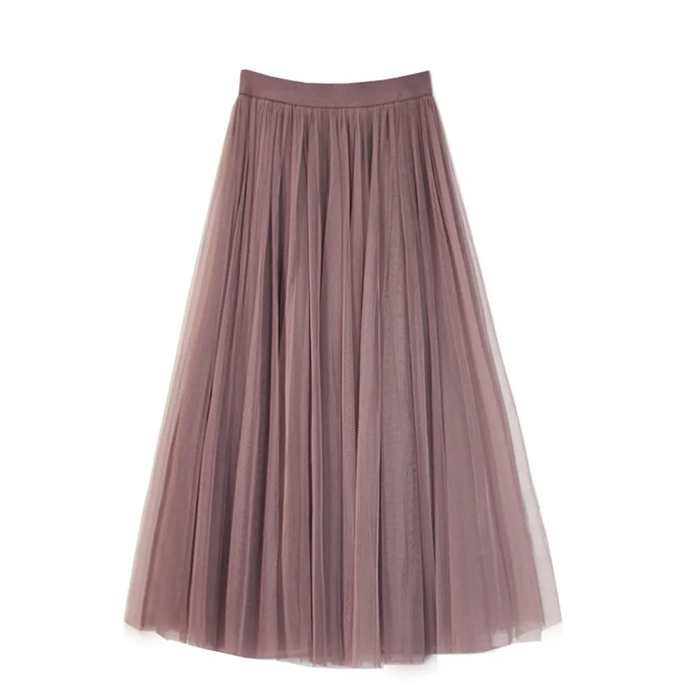 jupe plissée gris moderne femme longueur cheville hiver automne opacité Polyester