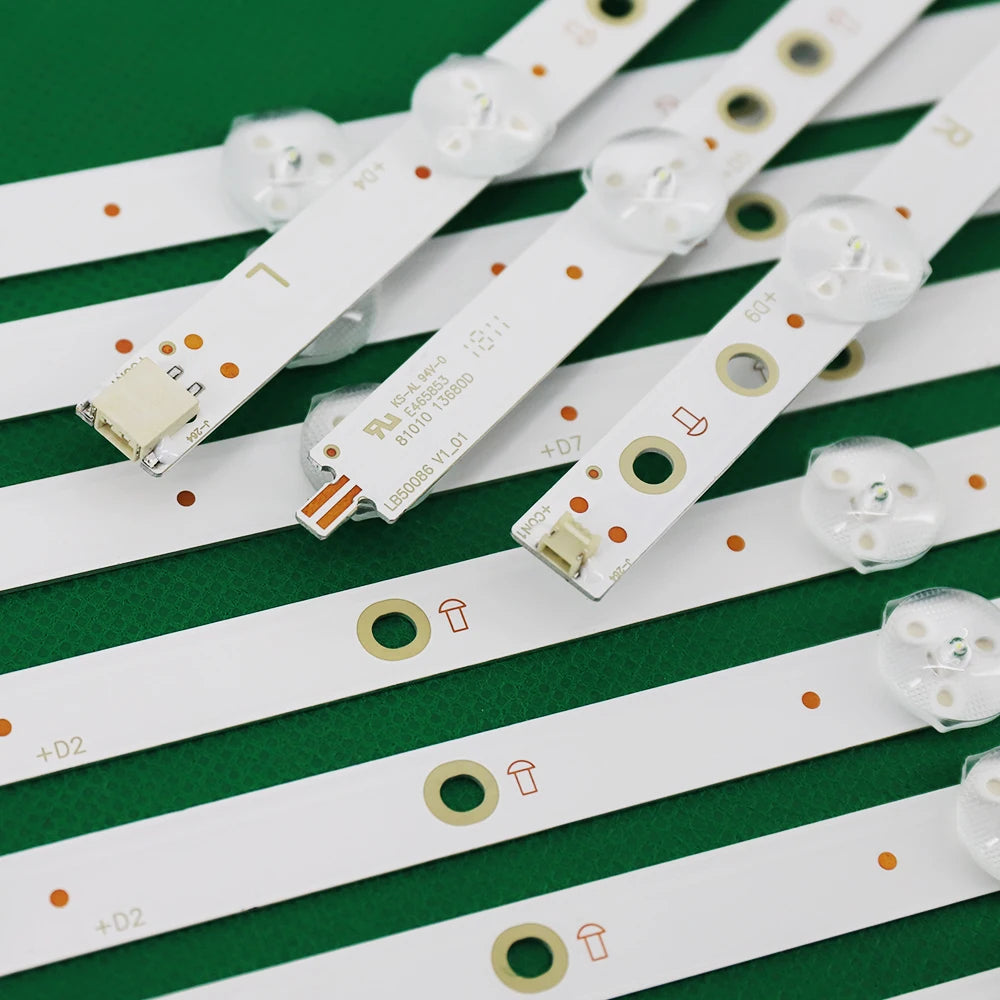 bandes led lumineuses blanc modernes connecteurs qr codes 50 pouces nouvelle