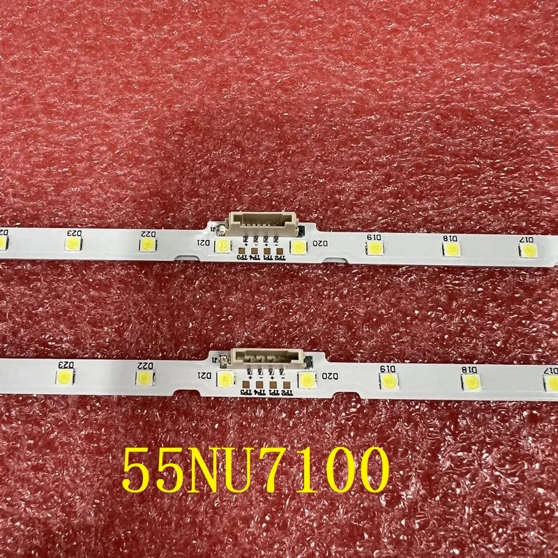 bande led rétroéclairage blanc téléviseur samsung 55 pouces ambre lumière décorative intérieur