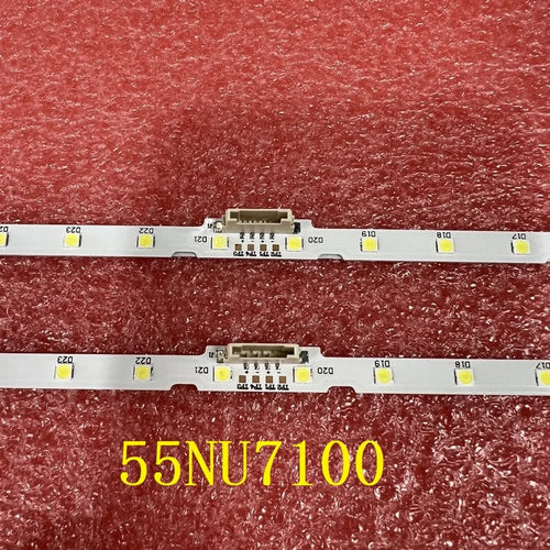 bande led rétroéclairage blanc téléviseur samsung 55 pouces ambre lumière décorative intérieur
