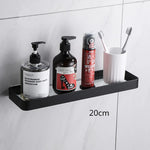 étagères murales modernes vis fixées blanc noir 20cm 50cm variées